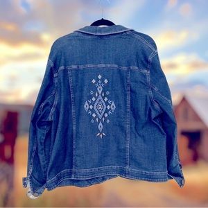 Aztec Jean Jacket